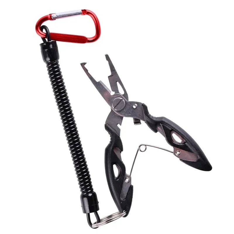 Fishing Equipment Bundle - Szczypce wędkarskie, nożyczki, przecinak do żyłki,