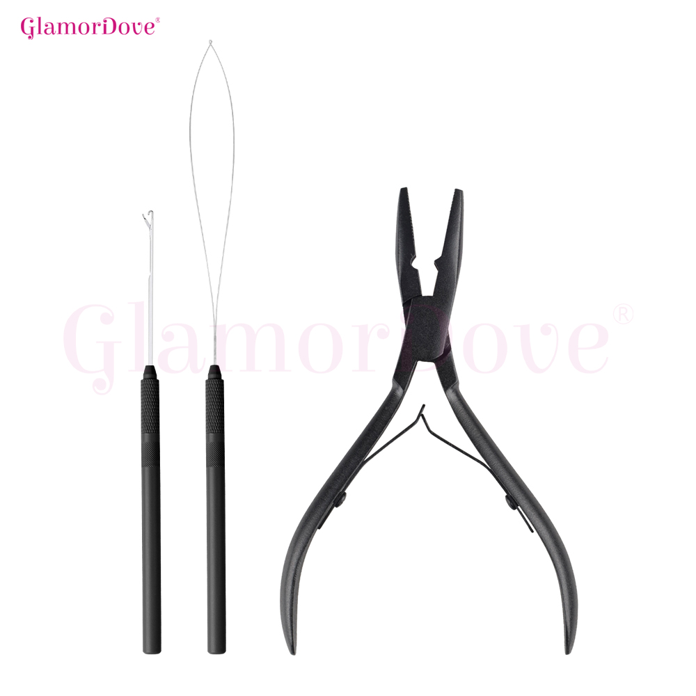 Fishing Pliers - Zestaw narzędzi do przedłużania włosów metodą