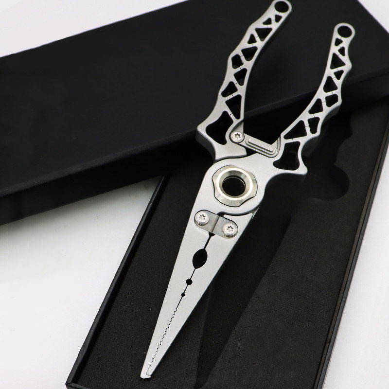 Fishing Pliers - Przenośne szczypce wędkarskie ze stali nierdzewnej,