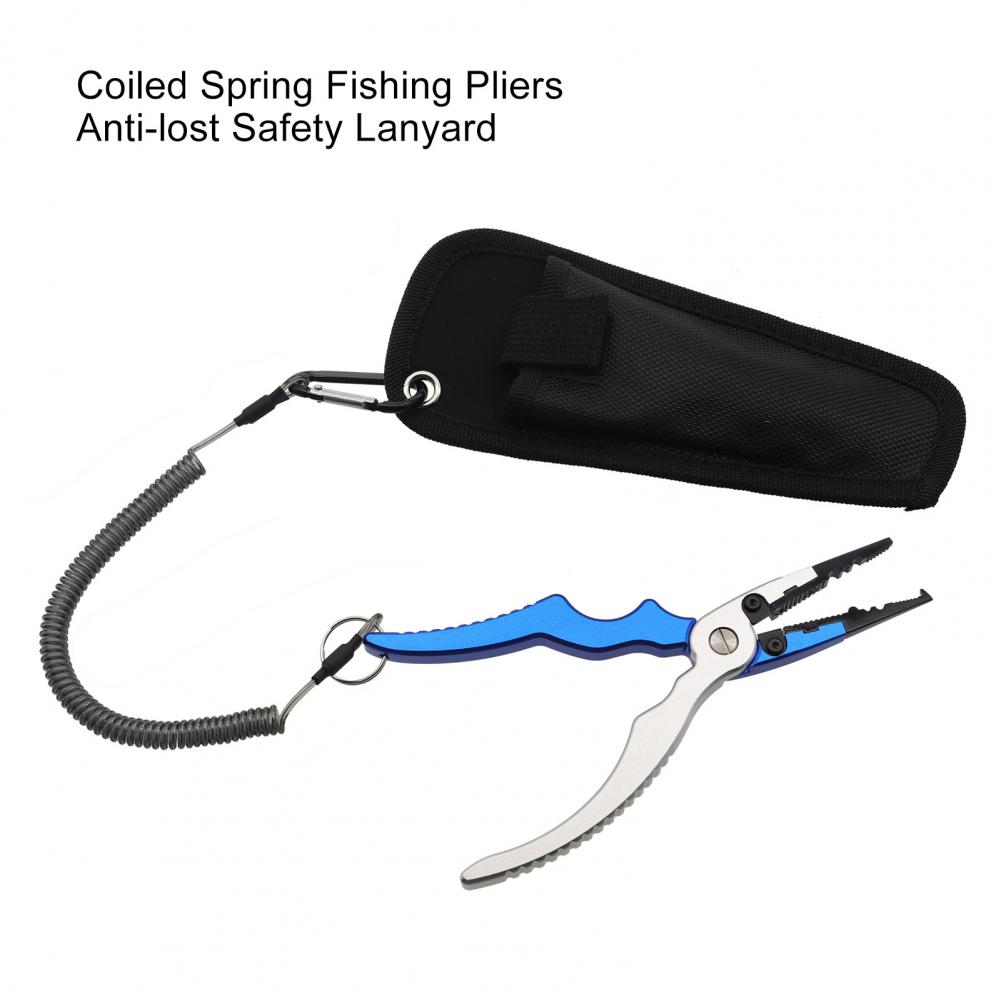 Fishing Pliers - Linka zabezpieczająca przed zgubieniem, zwijana, z