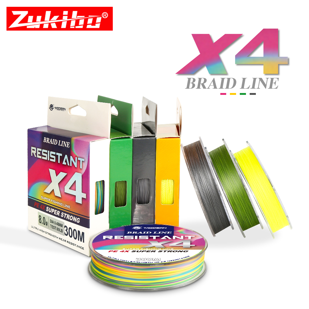 Fishing Equipment Bundle - ZUKIBO Japan ekstremalnie cienkie 300m polietylenowa