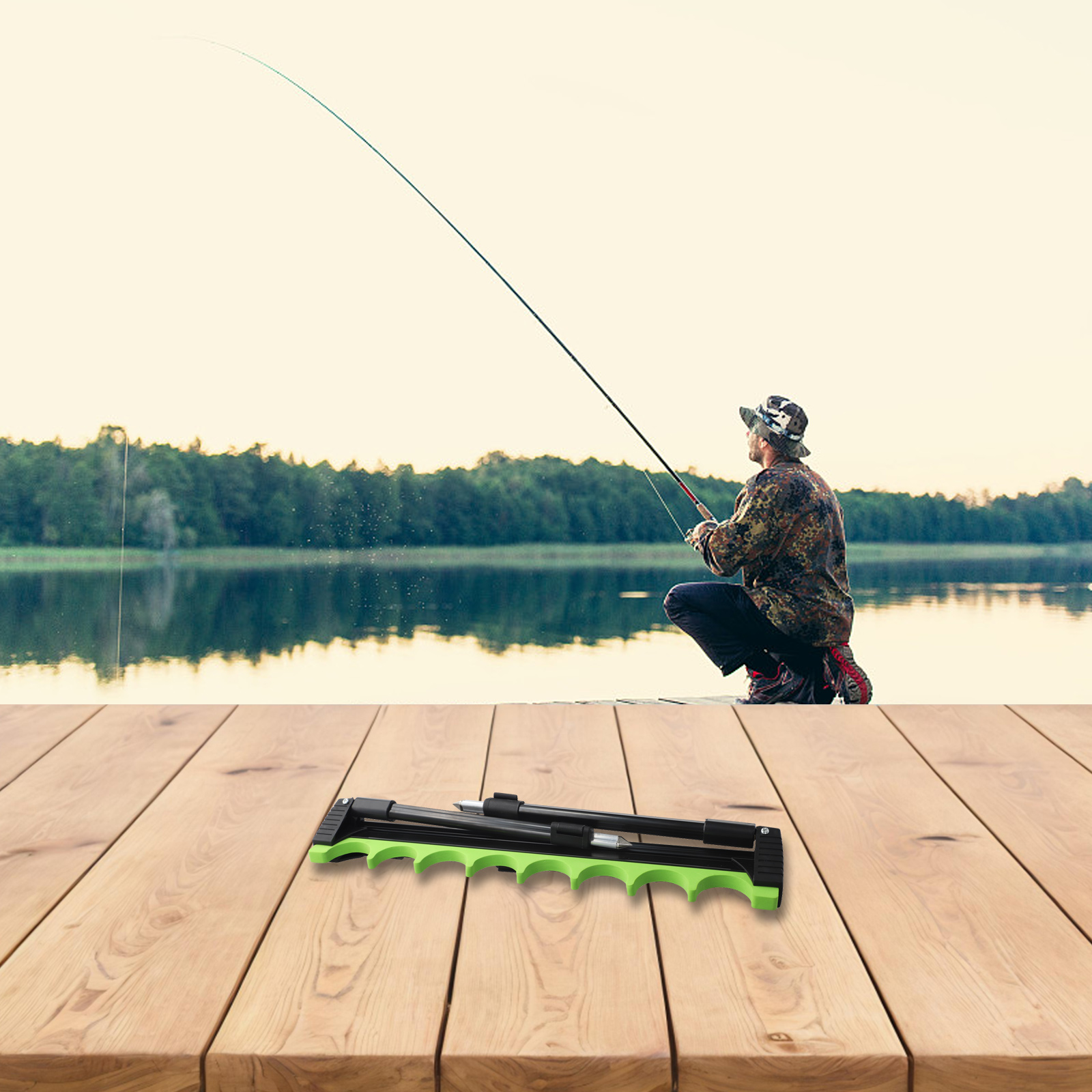 4-nóżkowy uchwyt na wędki tele – Fishing Equipment Rod recenzja i cena