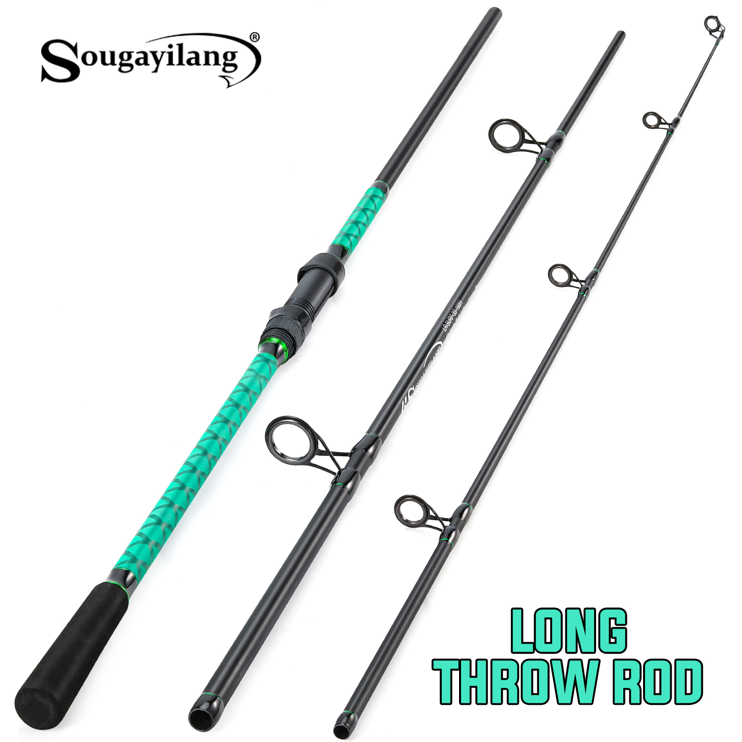 Wędka karpiowa Sougayilang, 3  – Surf Fishing Equipment recenzja i cena
