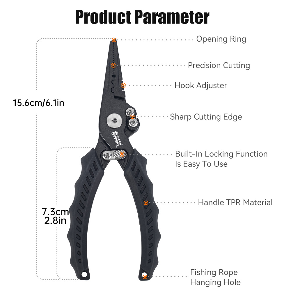 Kingdom Szczypce wędkarskie Wi – Fishing Pliers recenzja i cena