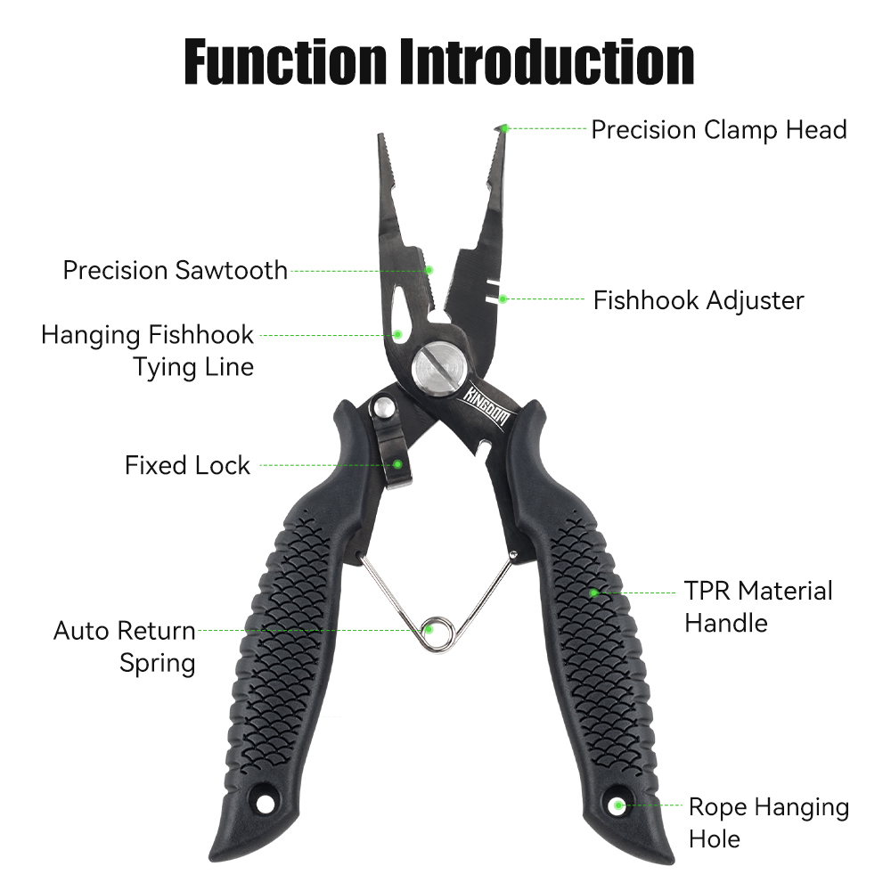 Kingdom Szczypce wędkarskie Wi – Fishing Pliers recenzja i cena