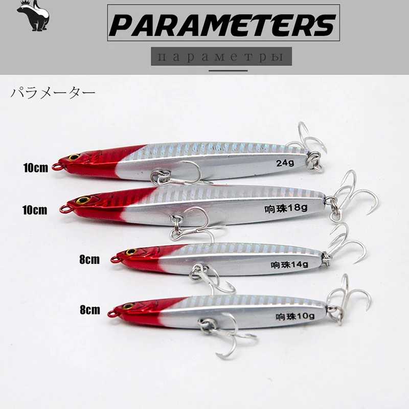 Przynęty typu jig 10g 14g 18g  – Surf Fishing Equipment recenzja i cena