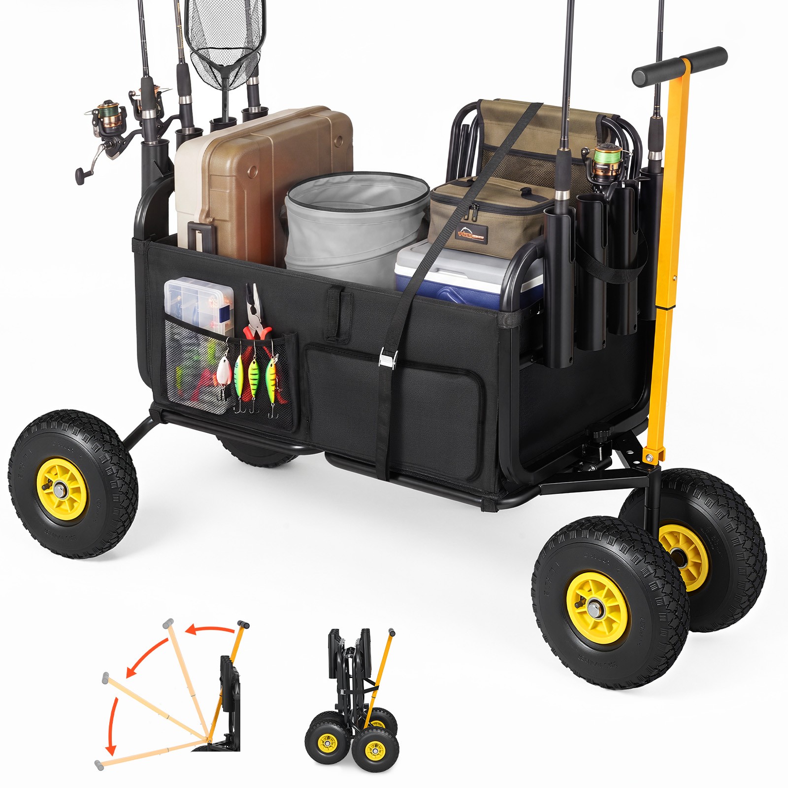 Wózek plażowy i wędkarski Uimo – Rod Holder Fishing recenzja i cena