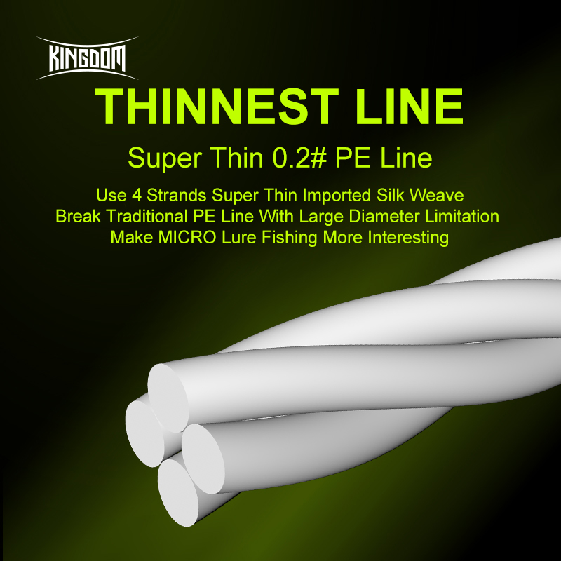Kingdom THINNEST LINE Super Th – Fishing Equipment Bundle recenzja i cena