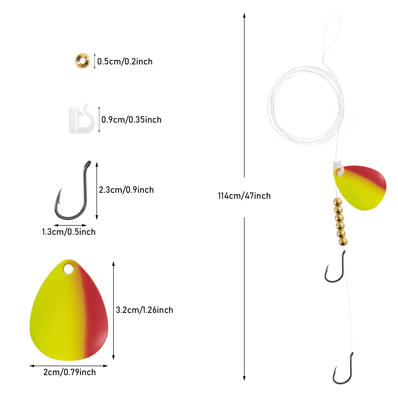 10 szt. Przyponów spinningowyc – Surf Fishing Equipment recenzja i cena