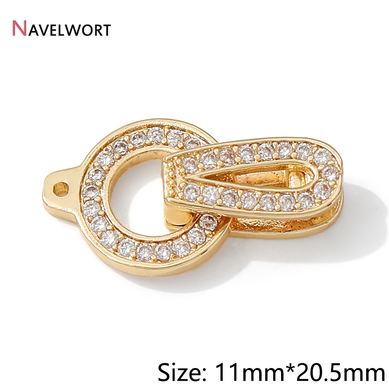 1/2/3 szt. Złote (14K) okrągłe – Circle Hook Set recenzja i cena