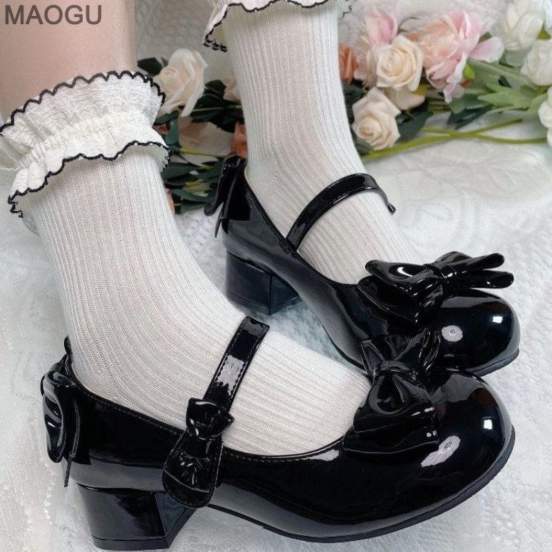 Urocze damskie buty Mary Jane  – Circle Hook Set recenzja i cena